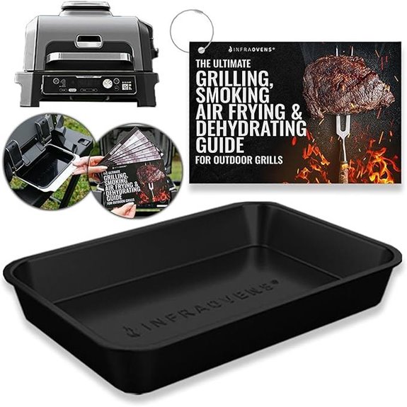 INFRAOVENS Drip Pan Liner for Ninja Woodfire Grill