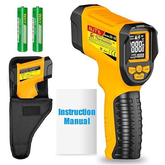 Infrared Thermometer Gun Non-Contact Laser Temperature Sensor