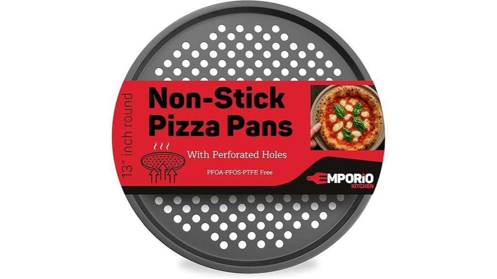 non stick 13 inch pizza pan
