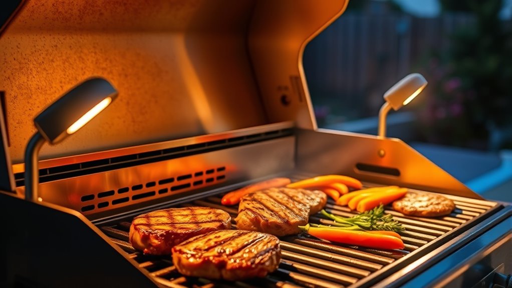 optimal grill light features