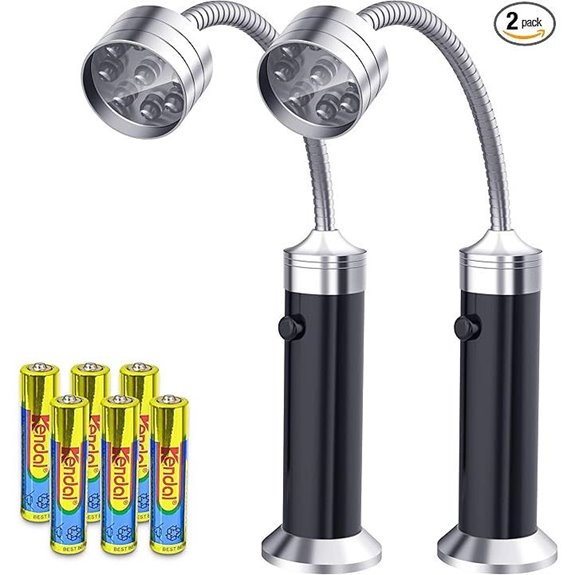 Fireor Magnetic LED Grill Light 2-Pack for Outdoors