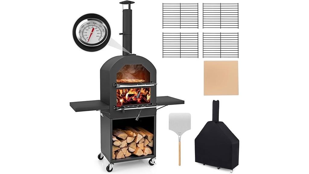 outdoor pizza oven accessories