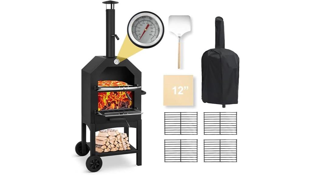 outdoor pizza oven accessories