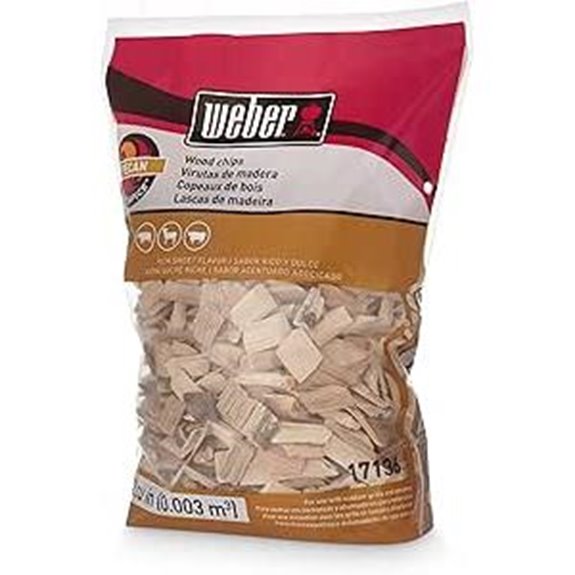 Weber Pecan Wood Chips for Grilling and Smoking 2 lb.