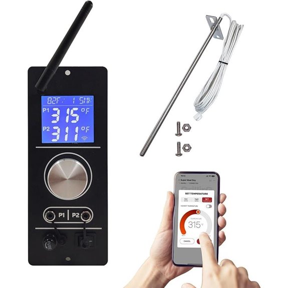 pellet grill wifi retrofit