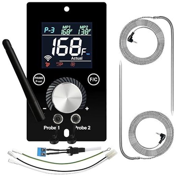 pellet grill wifi thermostat