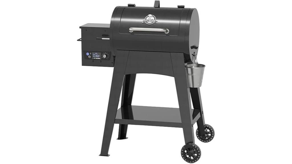 pellet grill with large capacity