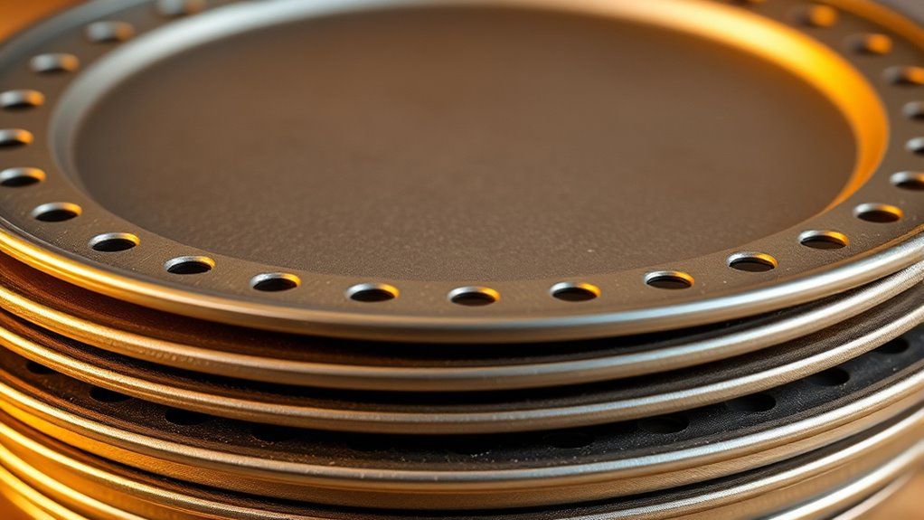 perfectly perforated pizza pans