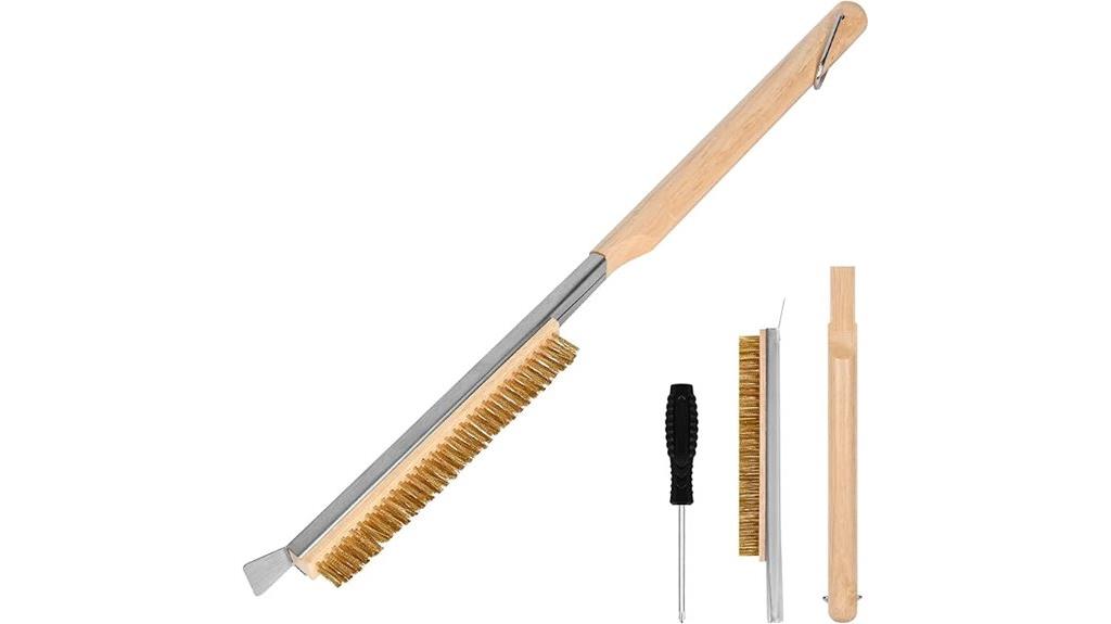 pizza oven cleaning tool