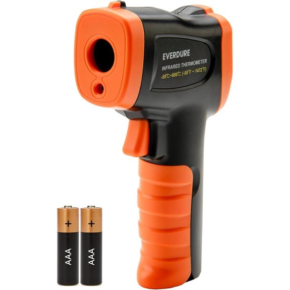 pizza oven infrared thermometer