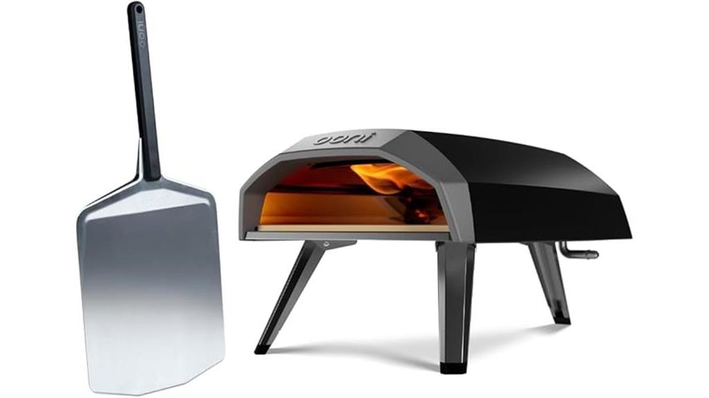 pizza oven with peel