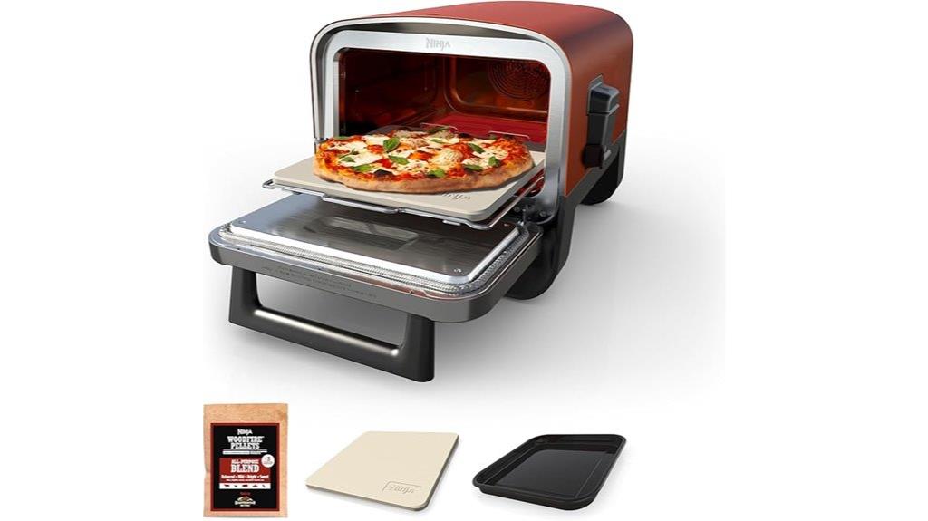 portable 8 in 1 pizza oven