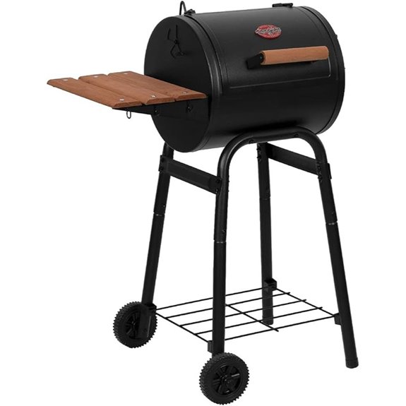 Char-Griller Patio Pro Charcoal Grill & Smoker