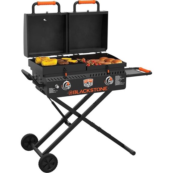 Blackstone On-the-Go Tailgator Grill & Griddle Combo