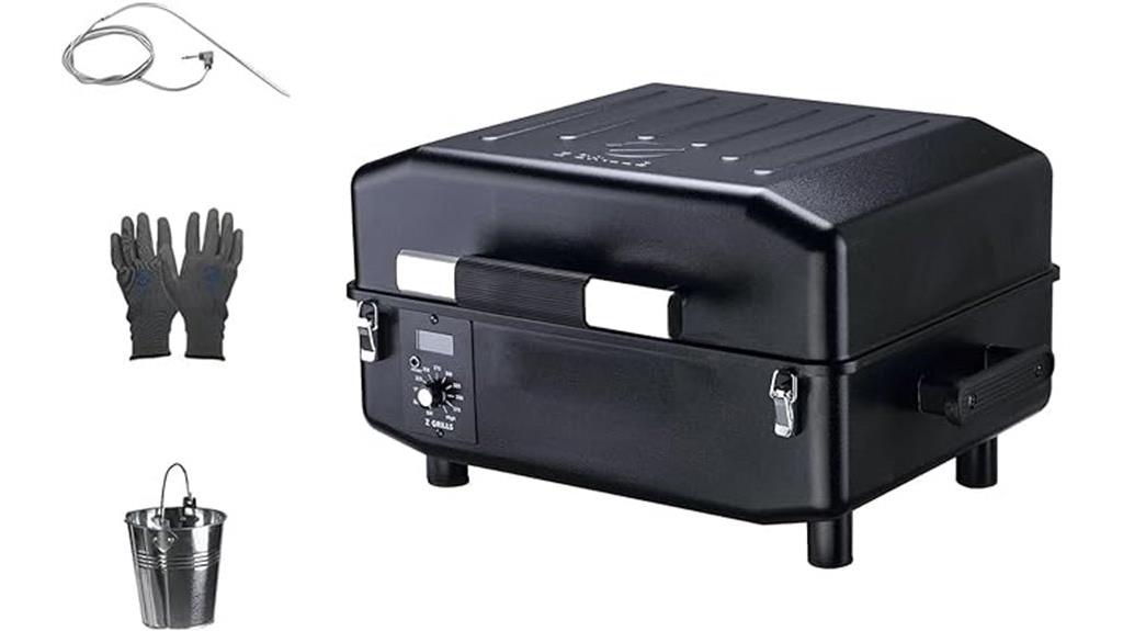 portable pellet grill smoker