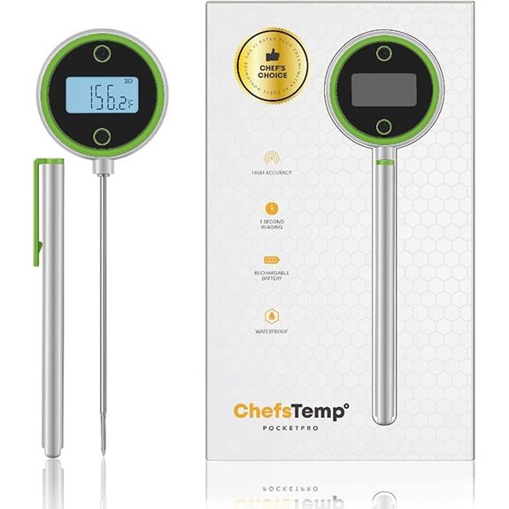 ChefsTemp Pocket Pro Instant Read Meat Thermometer