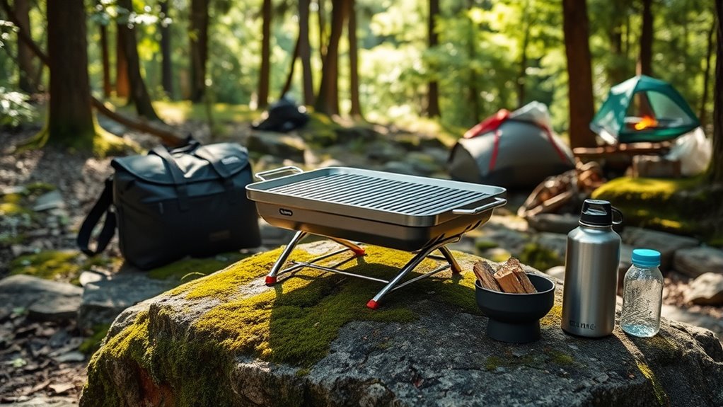 portable reliable camping grill