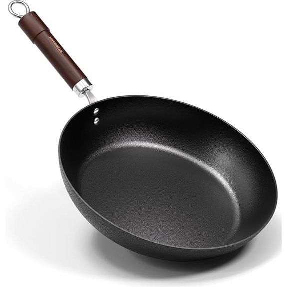 Pre-Seasoned 12-Inch Carbon Steel Frying Pan