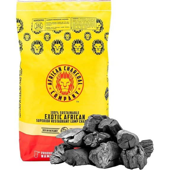 African Charcoal Company Premium Lump Charcoal (17.8 lb)