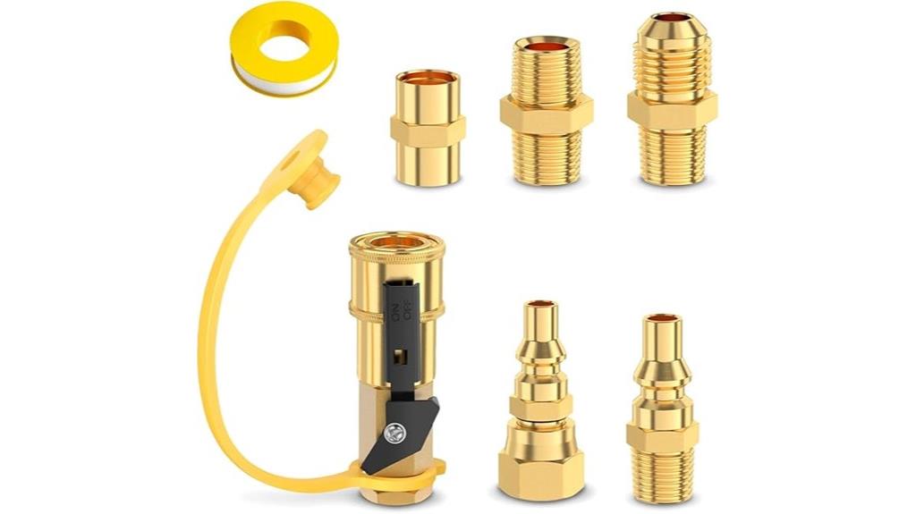 propane grill fittings kit