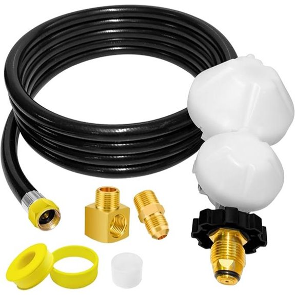 Propane Hose & Regulator Assembly for Heaters & Grills
