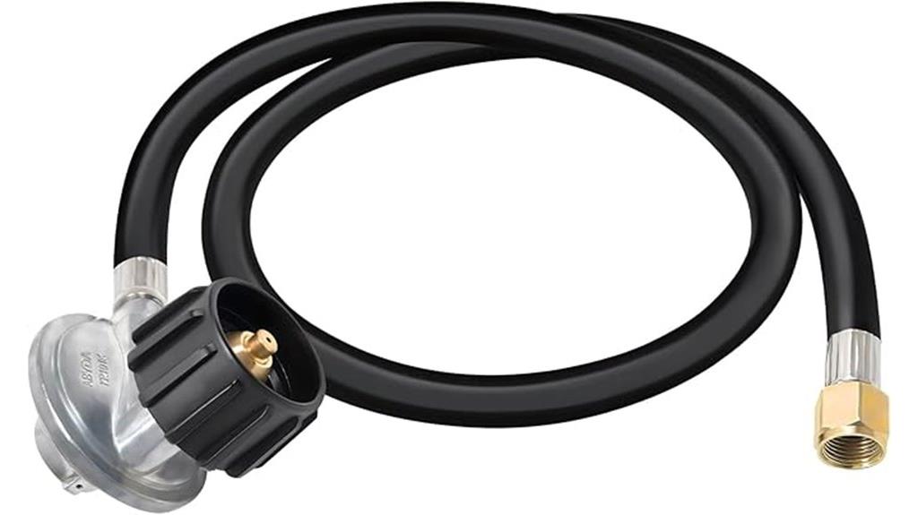 propane regulator and hose