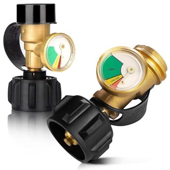 Bestfire 2 Pack Propane Tank Gauge with Leak Detector