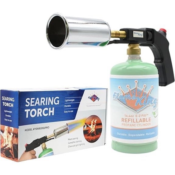 Flame King Grill Gun Propane Torch for Cooking