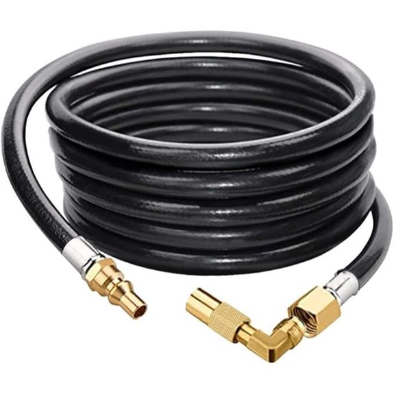 Eazy2hD 7FT RV Propane Quick Connect Hose Kit