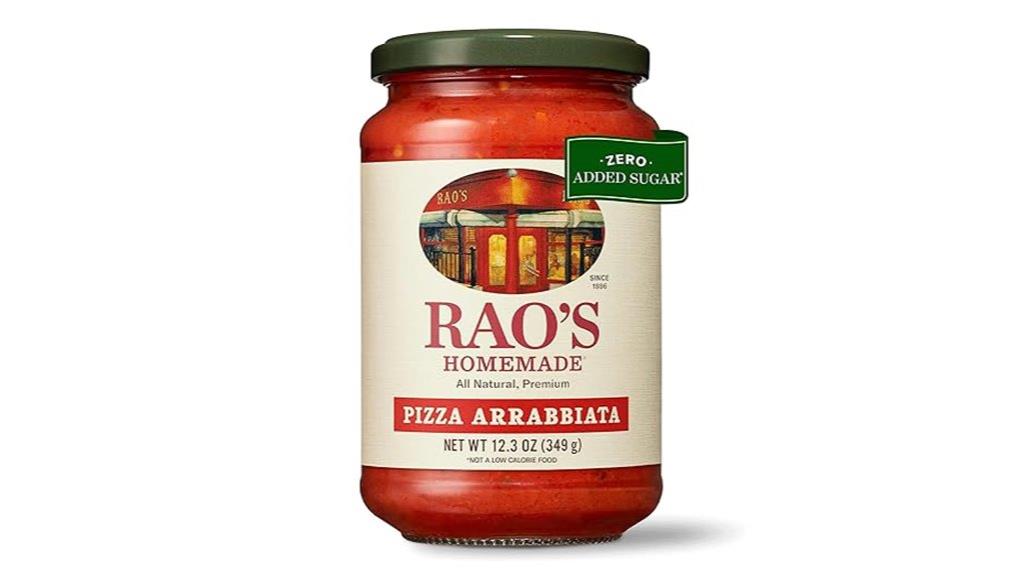 raos pizza arrabbiata sauce
