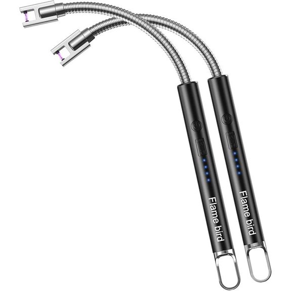 2 Pack Rechargeable Electric Candle Lighters with Long Neck