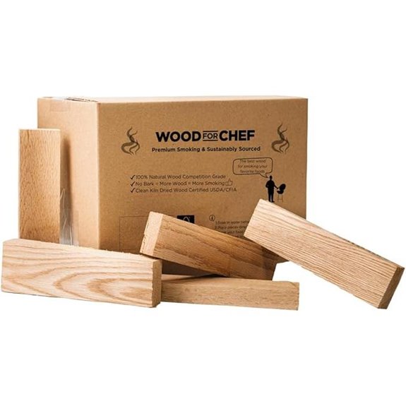 WoodForChef Red Oak Wood Chips for Smoking & Grilling