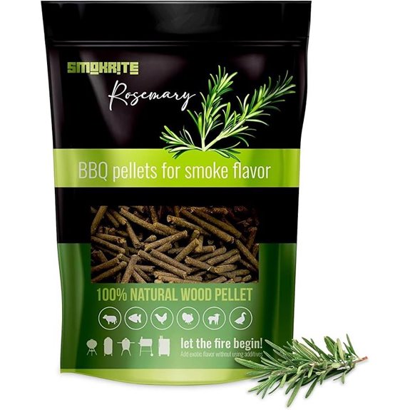 SMOKRITE Rosemary Wood Pellets for Smoking