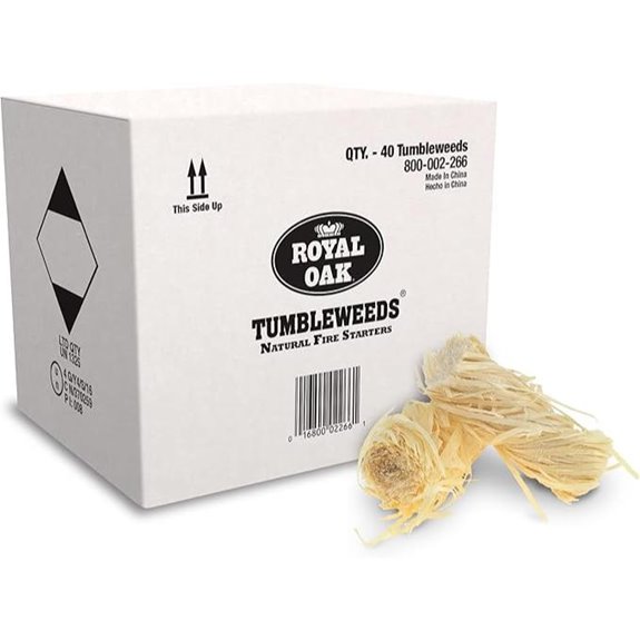 Royal Oak Tumbleweeds Fire Starter 40 Pack