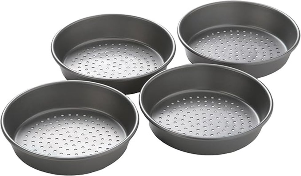 set of four pans