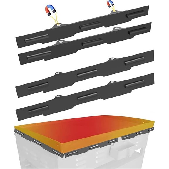 Koutemie Wind Guards for 36 Blackstone Griddle (4 Pack)