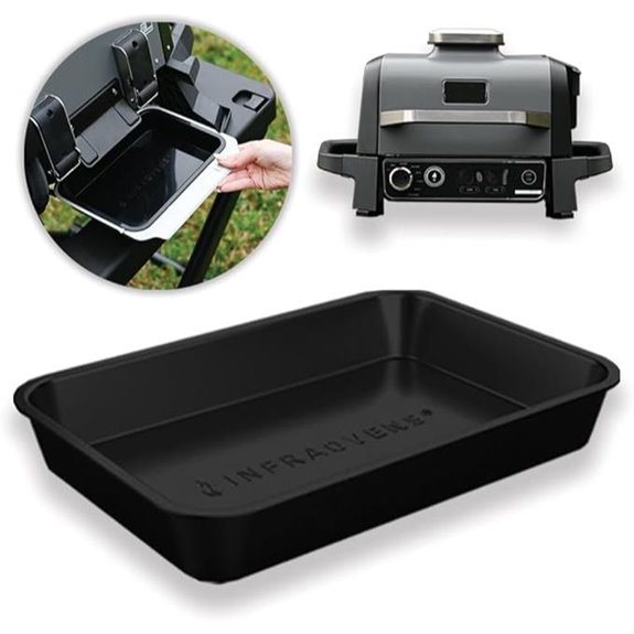 Drip Pan for Ninja Woodfire Grill Silicone Reusable Tray