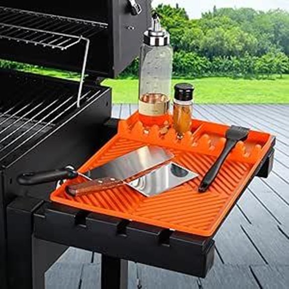 Silicone Griddle Tools Mat for Blackstone & Traeger