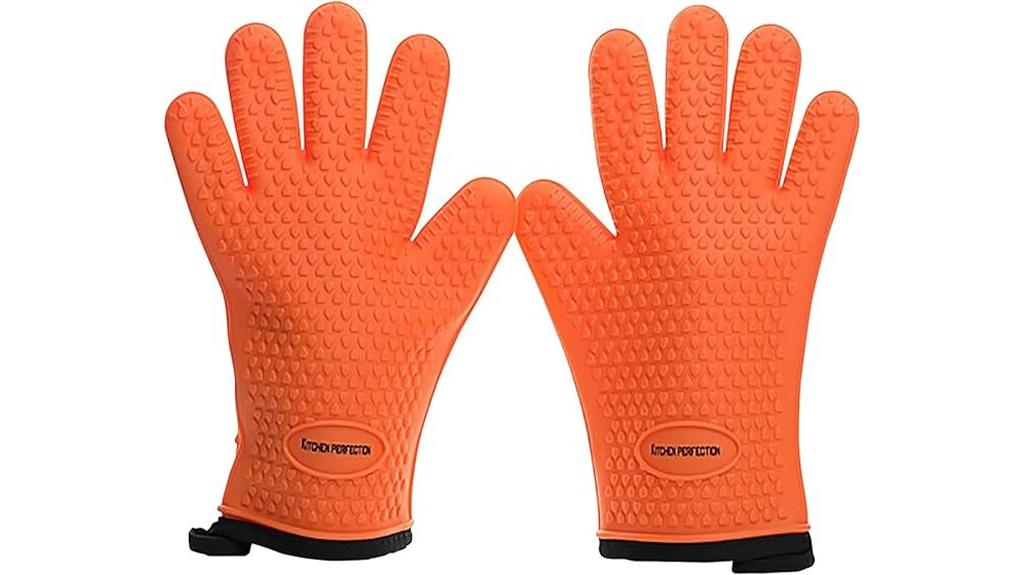 silicone oven smoker gloves
