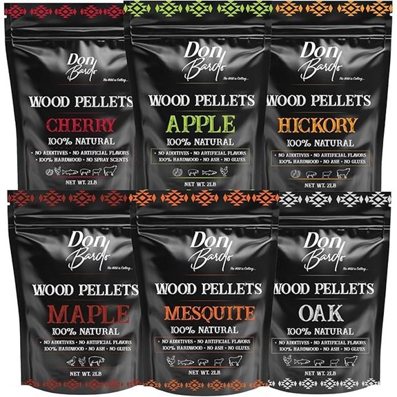 Don Bardo Natural Wood Pellets Bundle (6 Flavors)