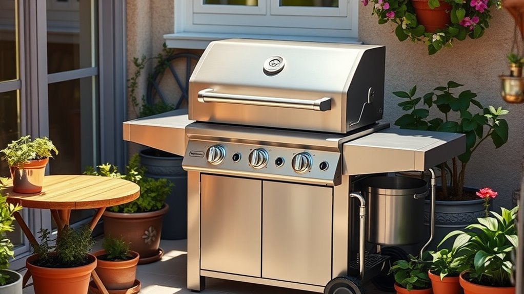 small patio grill considerations