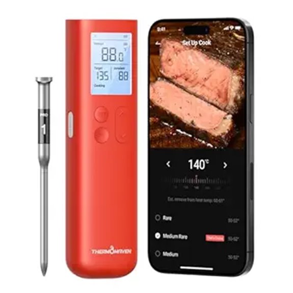 ThermoMaven Smart Bluetooth Meat Thermometer with WiFi