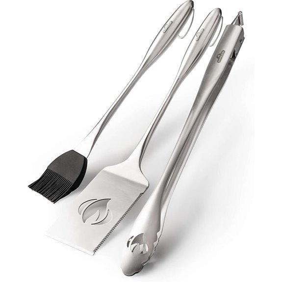 Napoleon PRO Stainless Steel 3-Piece BBQ Toolset