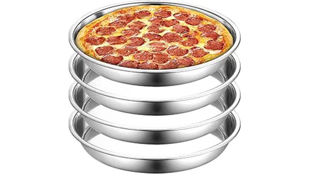 stainless steel deep pans