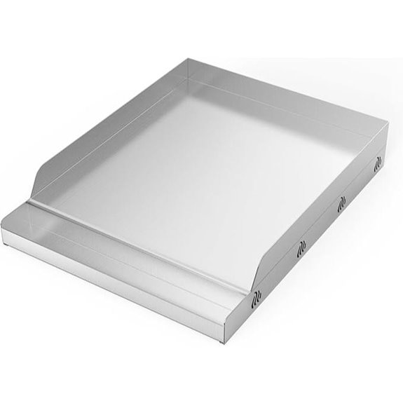 Onlyfire Stainless Steel BBQ Griddle for Grills