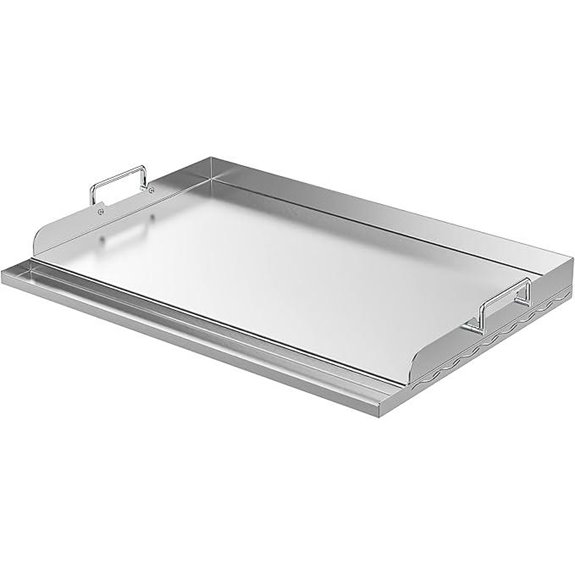 Skyflame Stainless Steel Griddle Plate for Grills
