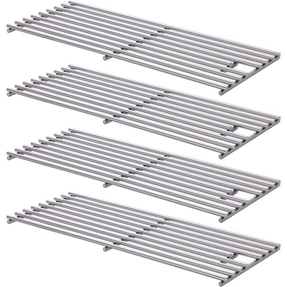 4 Pack Stainless Steel BBQ Grill Grates Replacement