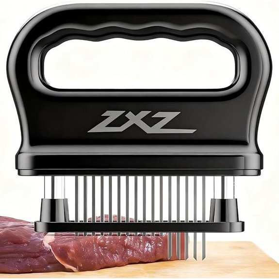 ZXZ Meat Tenderizer with Stainless Steel Needles