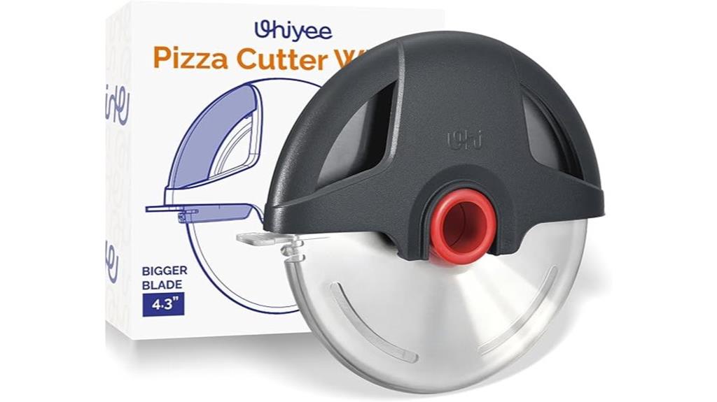 stainless steel pizza cutter