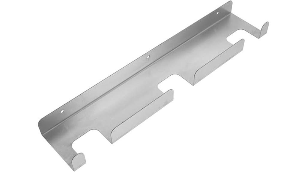 stainless steel pizza peel rack